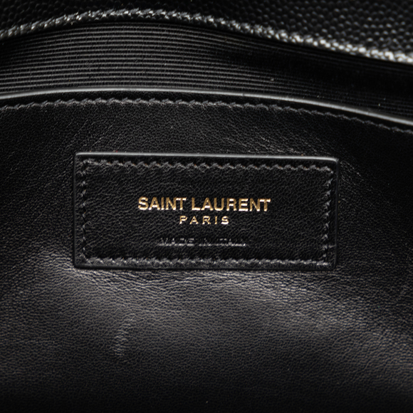 SAINT LAURENT Grain de Poudre Monogram Cassandre Clutch Clutch Bag - Picture 6 of 9